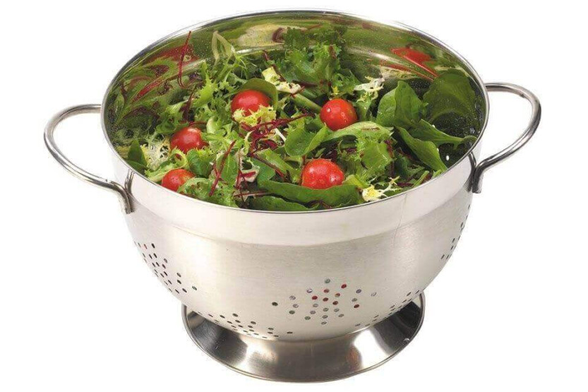 MATFER professional stainless steel colander 25cm with handles
