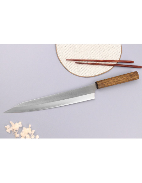 Yu Kurosaki Gekko San Maï 27cm sujihiki japansk handgjord kniv