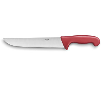 Faca de talhante profissional Déglon Profil 25cm de lâmina - cabo vermelho