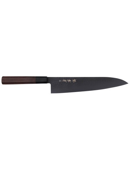 Sakai Takayuki Kurokage VG10 24 cm, coltello da chef giapponese con manico in legno di wengé
