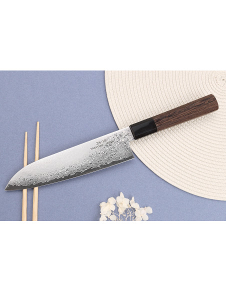 Sakai Takayuki Ginga 18 cm damaskus santoku-kniv japansk