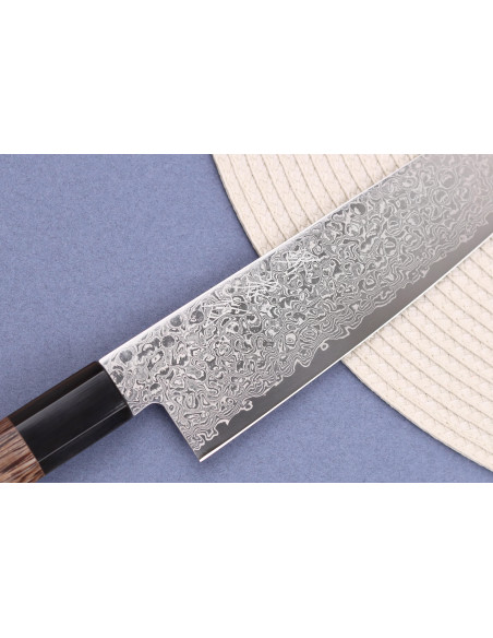 Sakai Takayuki Ginga 18cm Damasco santoku cuchillo japonés
