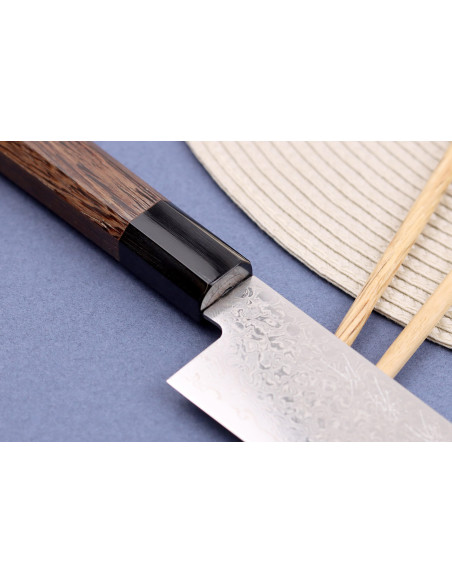 Sakai Takayuki Ginga 18cm Damaskus santokukniv japansk