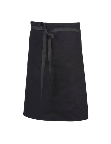 Robur Phoenix negro mixto medio delantal de cocina 100% algodón