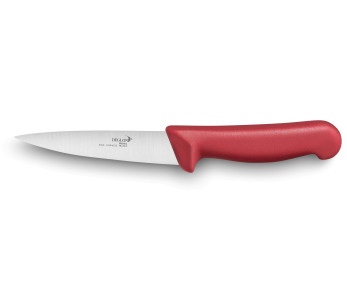 Professionelles Entblutungsmesser Déglon Profil Klinge 14cm - roter Griff