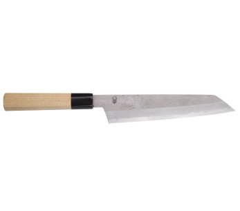 Sakai Kikumori Kikuzuki Rin 21cm Kockkniv kiritsuke japansk handgjord
