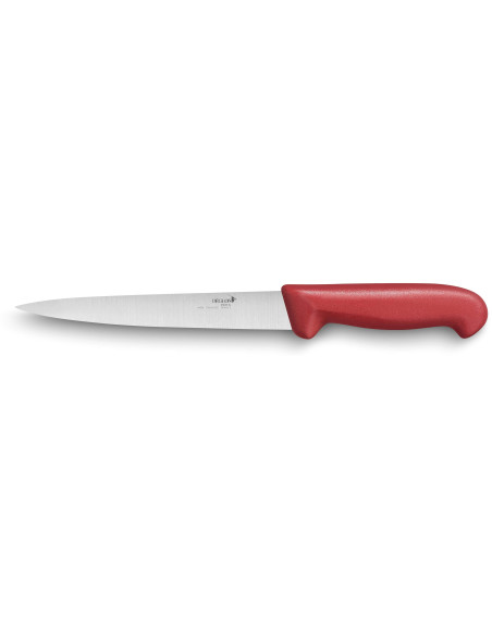 Deglon Profil professioneel schilmes 20cm flexibel lemmet - rode handgreep