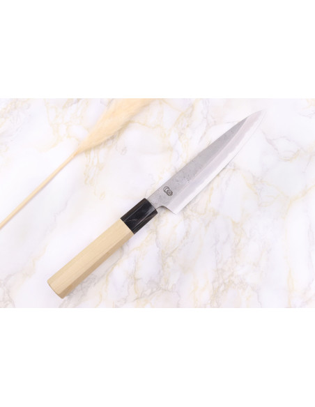 Sakai Kikumori Kikuzuki Rin 15cm Canivete japonês para artesanato