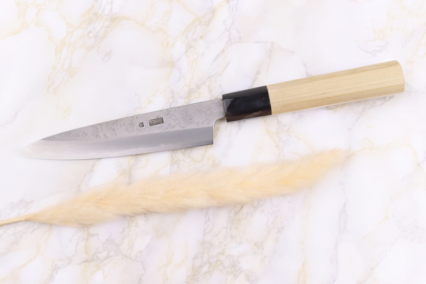 Sakai Kikumori Kikuzuki Rin 15cm Canivete japonês para artesanato