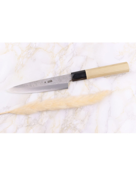 Sakai Kikumori Kikuzuki Rin 15cm Canivete japonês para artesanato