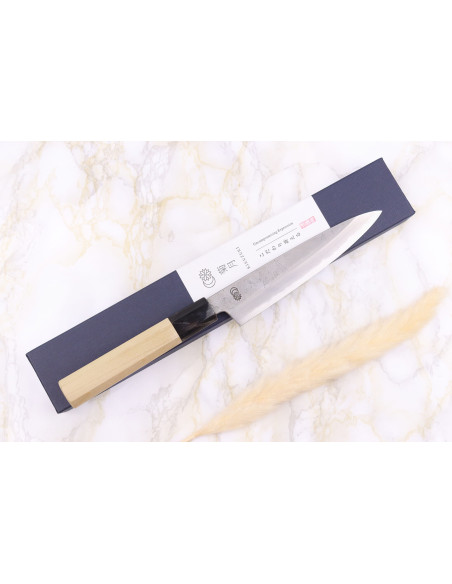 Sakai Kikumori Kikuzuki Rin 15cm Canivete japonês para artesanato