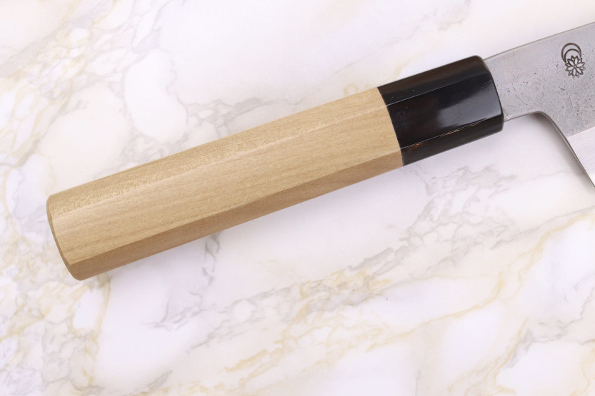 Sakai Kikumori Kikuzuki Rin 24cm japanese handmade chef knife