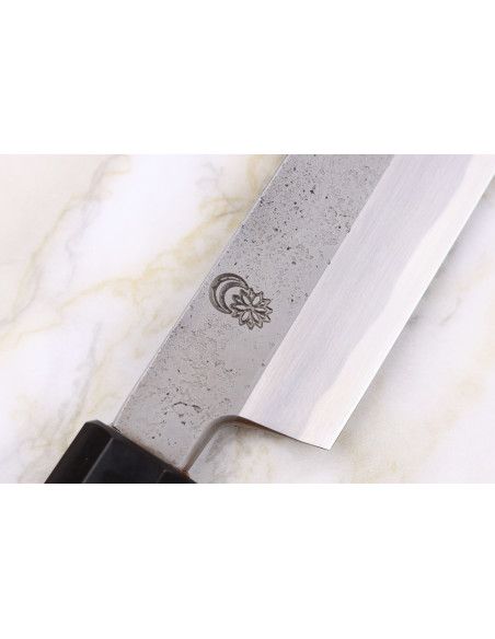 Sakai Kikumori Kikuzuki Rin 27cm kiritsuke yanagiba japanilainen käsintehty veitsi