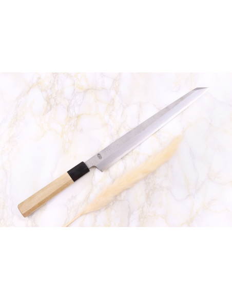 Kiritsuke-Messer yanagiba 27cm japanisch handgefertigt Sakai Kikumori Kikuzuki Rin
