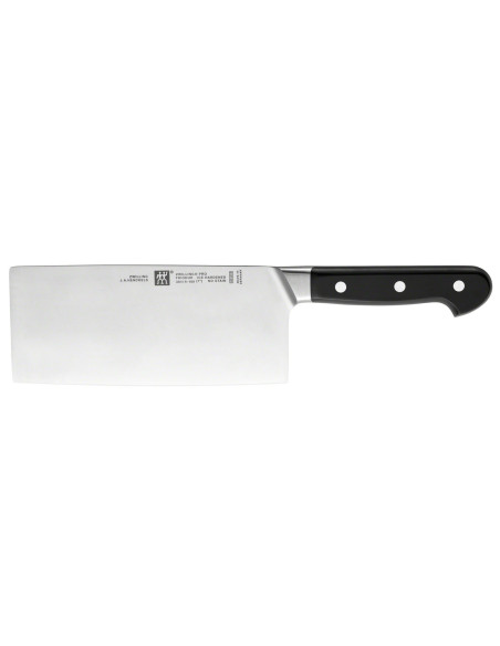 Zwilling Pro Chinese forged butcher sheet 18cm