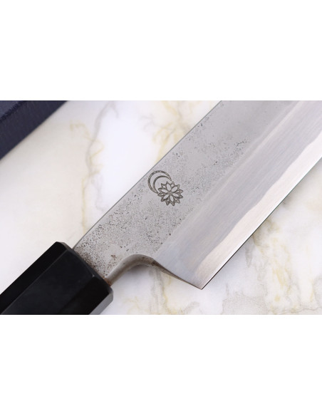 Sakai Kikumori Kikuzuki Rin 24 cm japansk håndlavet yanagiba-kniv