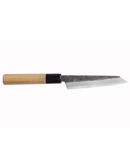 Sakai Kikumori Kikuzuki Kuro 13,5 cm universal kiritsuke-kniv, håndlaget i Japan