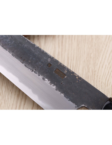 Sakai Kikumori Kikuzuki Kuro 21cm käsintehty japanilainen kiritsuke veitsi