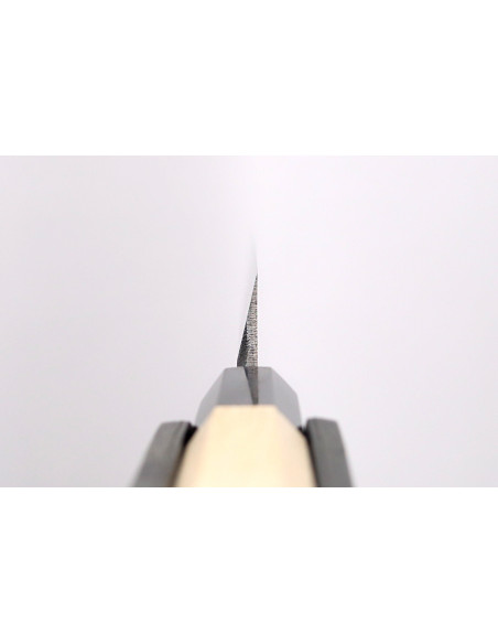 Sakai Kikumori Kikuzuki Kuro 24 cm japansk håndlavet yanagiba-kniv