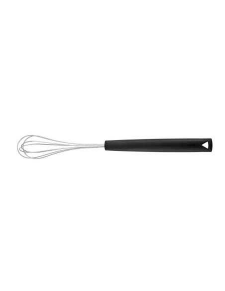 Mini whisk Triangle long handle 10cm green grip handle