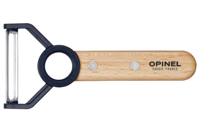 Set coltello + pelapatate + proteggi dita Opinel Le Petit Chef - Blu