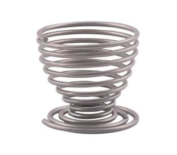 Sølv Semikolon Wire spiralformet eggbeger 2