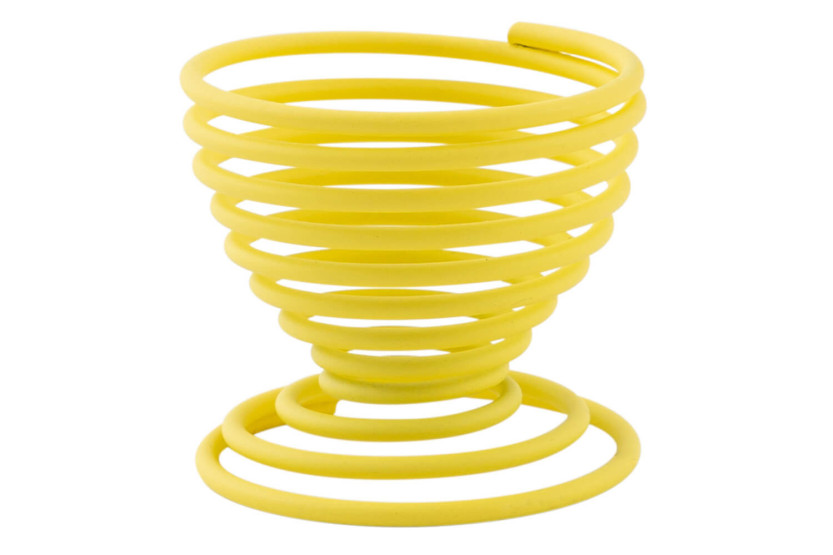 Spiralæggebæger Point-Virgule Wire gul