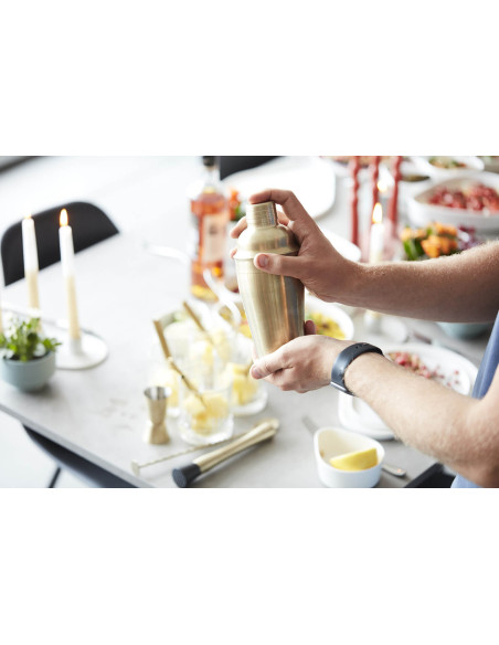 Point Virgule cocktailshaker 750ml i guldpläterat rostfritt stål