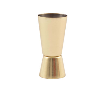 Dispensador de cócteles Point Virgule 20ml / 50ml de acero inoxidable dorado