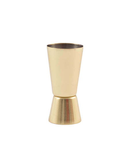 Dispensador de cócteles Point Virgule 20ml / 50ml de acero inoxidable dorado