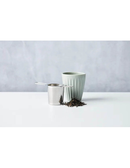 Filtro per tè Point Virgule in acciaio inox con manici pieghevoli