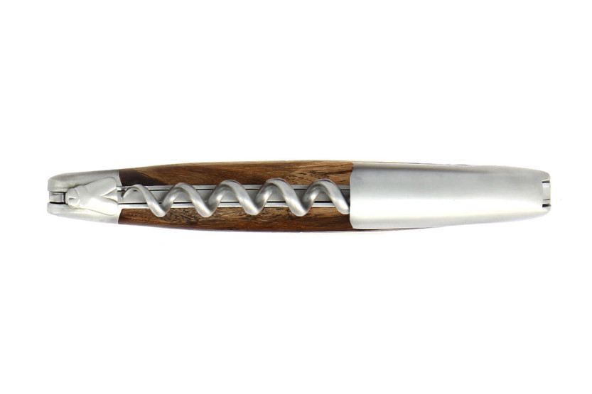 Forge de Laguiole wine waiter knife Vine stock handle satin finish