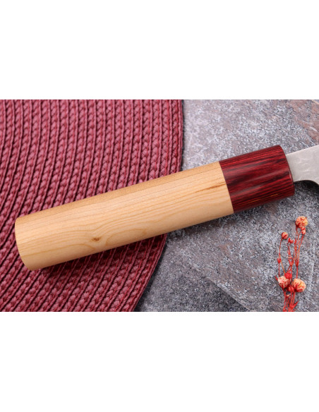 Tsunehisa Aogami Super vasaroitu 16.5cm käsintehty japanilainen nakiri veitsi