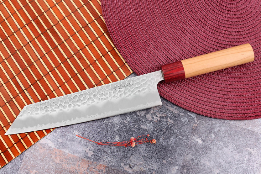 Tsunehisa Aogami Super gehamerd 21cm handgemaakt Japans kiritsuke mes