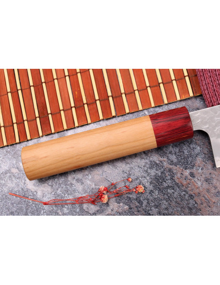 Tsunehisa Aogami Super gehamerd 21cm handgemaakt Japans kiritsuke mes
