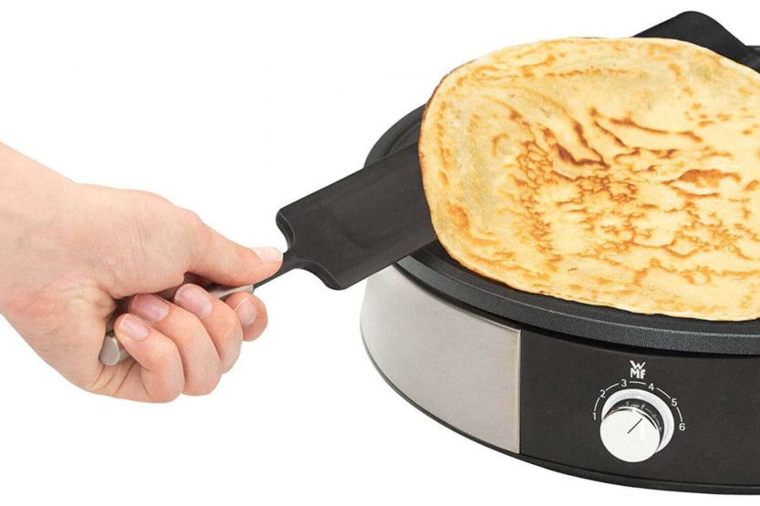 Elektrische crêpemaker WMF Lono 1600W met keukengerei