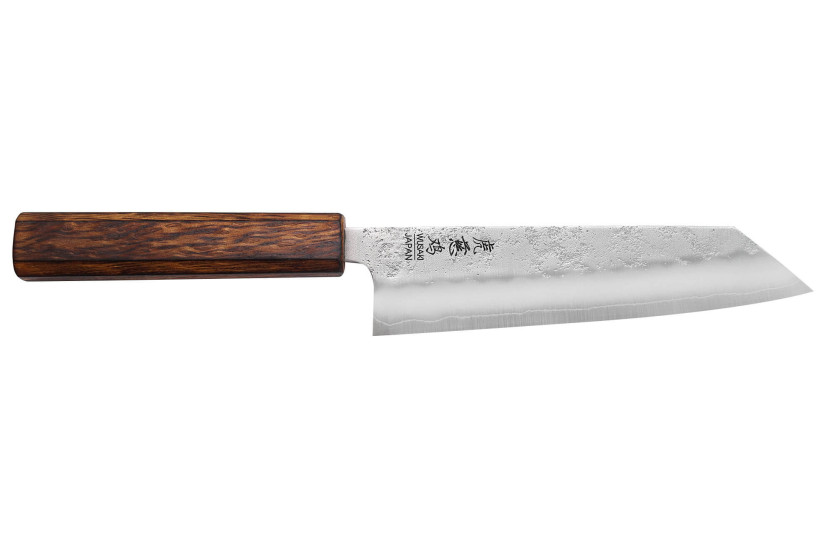 Wusaki Yoshi G3 oak 17cm handmade japanese bunka knife