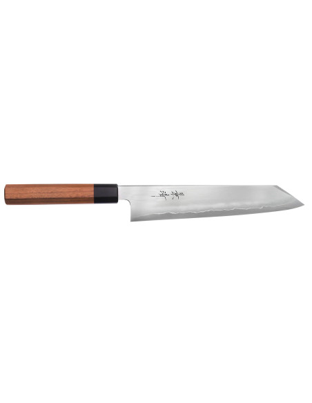 Kagekiyo Kurumi Ginsan 24cm handmade Japanese kiritsuke knife