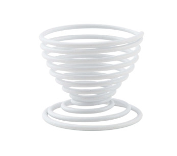 Spiralformad äggkopp Point-Virgule Trådvit 2