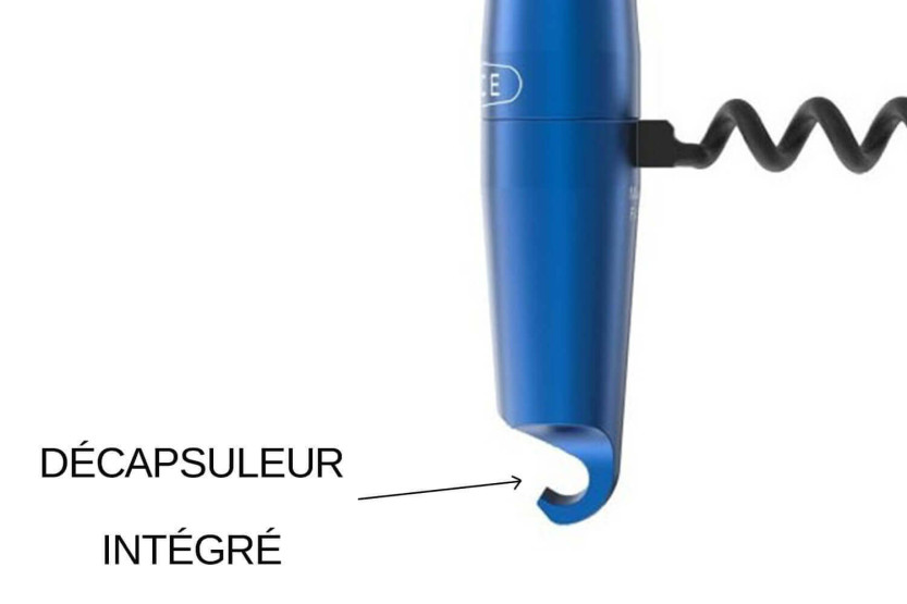 Cavatappi in alluminio Blue Lance made in France
