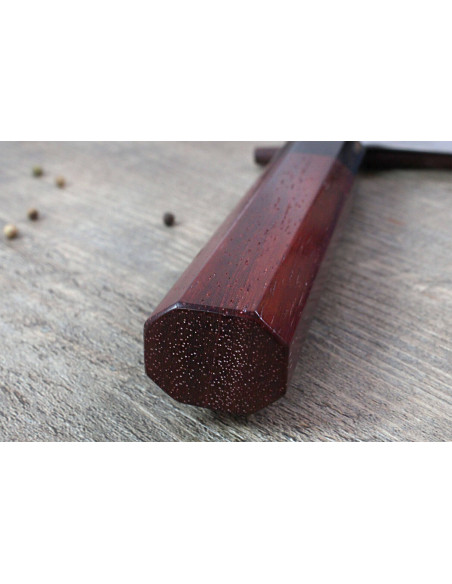 Masashi Yamamoto SLD damaskus 21cm handgjord japansk kiritsuke-kniv