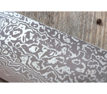 Faca japonesa kiritsuke Masashi Yamamoto SLD damascus 21cm feita à mão 2