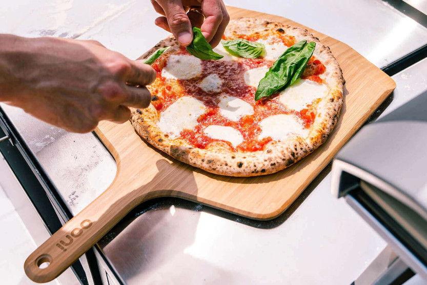 Tavola per pizza in bambù Ooni da 30 cm
