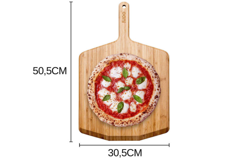 Ooni 30 cm pizzabrett i bambus