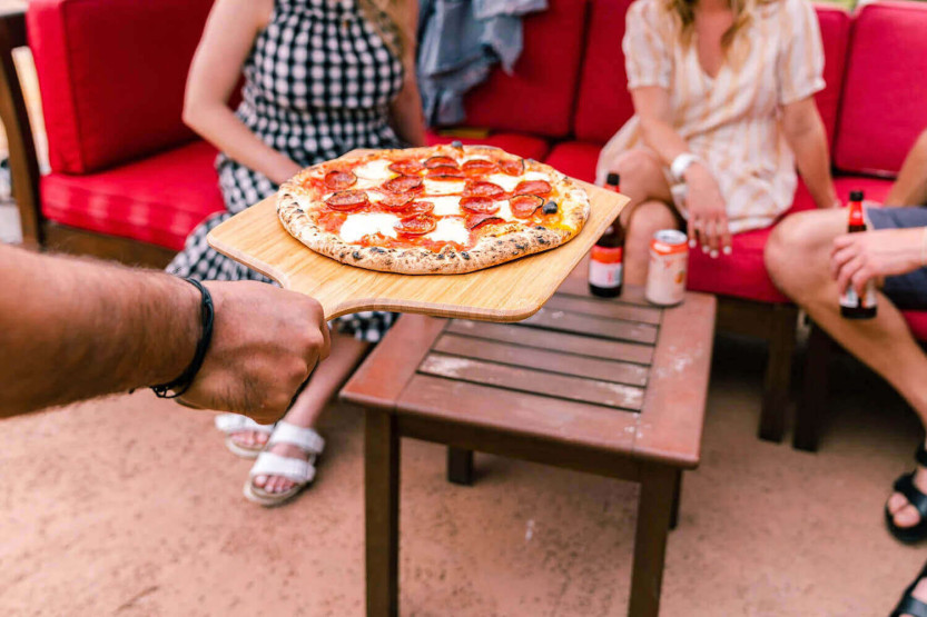 Tavola per pizza in bambù Ooni da 30 cm