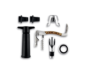 Legnoart Memorabile sommelier gift set 7 accessories 2