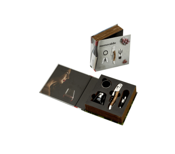 Legnoart Memorabile sommelier set - 4 accessories