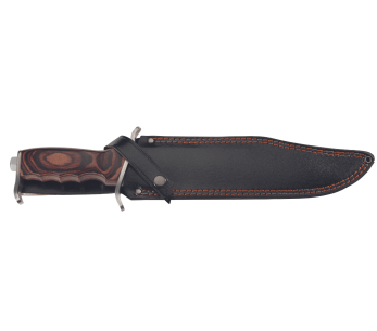 Herbertz 105928 kniv 28cm blad av rostfritt stål handtag av pakkawood med slida 2