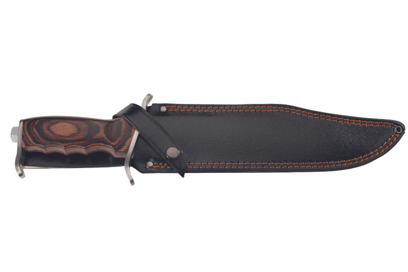 Herbertz 105928 coltello 28 cm lama in acciaio inox manico in pakkawood con fodero