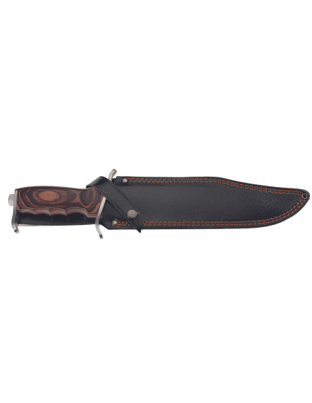 Herbertz Messer 105928 28cm Edelstahlklinge Pakkaholzgriff mit Etui